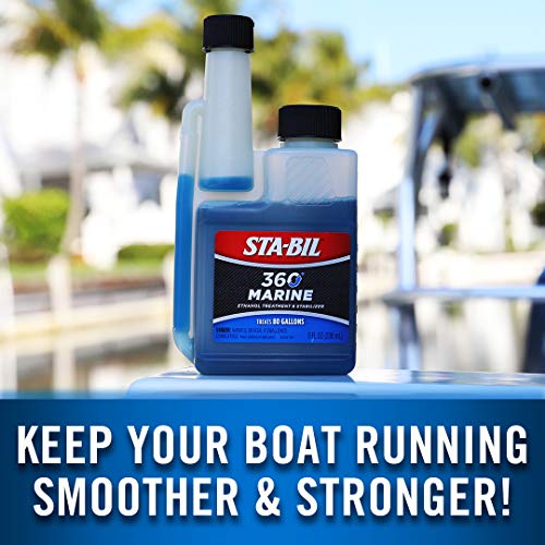 STA-BIL 360 Marine Fuel System Treatment, 8 oz 12-Pack - size: 8 Fl Oz (Pack of 12)