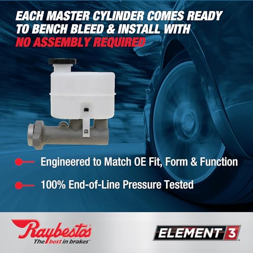 Raybestos Element3 Automotive Replacement Brake Master Cylinder for Select 1986-1987 Chevrolet Corvette (MC39621)