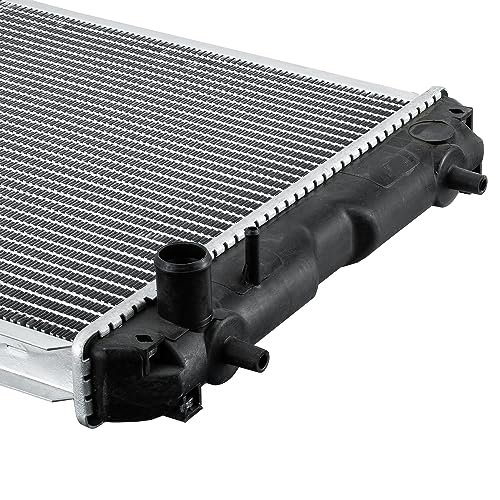 OE# 6C120-58502 6C170-58521 6C120-58500 Radiator Replacement for Kubota Tractor B7410D B7500D B7500DTN B7500HSD B7510D B7510DN B7510HSD B7510HSDTR B7610HSD, 2 Row Aluminium Core - size: 6C120-58502