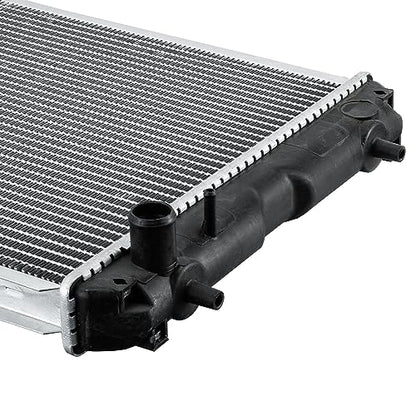 OE# 6C120-58502 6C170-58521 6C120-58500 Radiator Replacement for Kubota Tractor B7410D B7500D B7500DTN B7500HSD B7510D B7510DN B7510HSD B7510HSDTR B7610HSD, 2 Row Aluminium Core - size: 6C120-58502