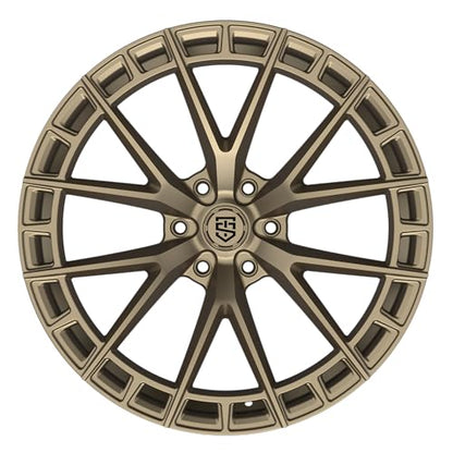 TIS 504BZ 22X10 Satin Bronze Wheel - 6X5.50 Bolt Pattern, 24mm Offset (504BZ-2208324) - color: Satin Bronze, size: 22X10 | BP: 6X5.50 | Offset: 24mm