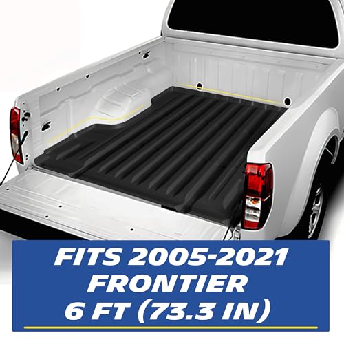 Michelin Truck Bed Mat for 2005-2021 Nissan Frontier 6 FT / 73.3" Only - size: 3) Frontier | 05-21 | 6 FT