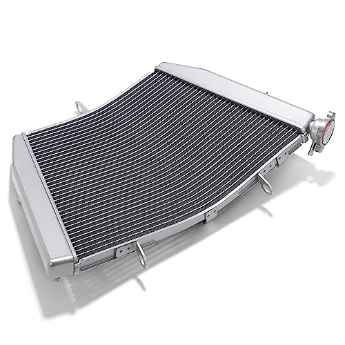 Aluminum Radiator Cooler fit for Suzuki GSXR600 GSX-R750 2011-2024 - color: Silver