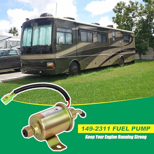 Podoy 149-2311 12V Electric Fuel Pump Compatible with Onan Cummins 4000 4KW