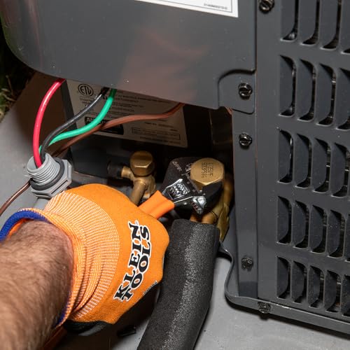 KLEIN TOOLS D5074 4-Piece Extra Capacity Adjustable Wrench Set - size: 4-Piece Kit