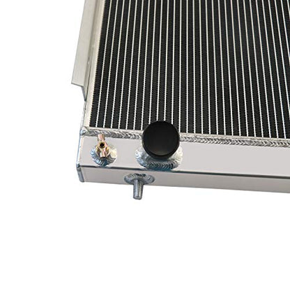 Aluminum Radiator for Lincoln Welder 200 & 250 Amp H19491 SA250 SAE300 SAF300 SA200 G1087 H19491 G10877198 2 Row Core Radiators