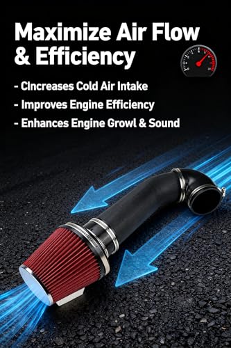4 Inch LS Swap Cold Air Intake Kit for LS1 LS2 LS3 5.3L 6.0L