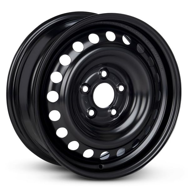 New OEM Replacement Wheel for 2006-2010 Hyundai Sonata 16x6.5 inch Steel Rim Painted Black Fit 215/60R16 - size: 16x6.5 inch