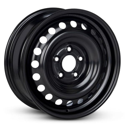 New OEM Replacement Wheel for 2006-2010 Hyundai Sonata 16x6.5 inch Steel Rim Painted Black Fit 215/60R16 - size: 16x6.5 inch