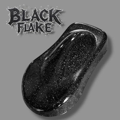 LiME LiNE Metal Flake Basecoat Automotive Grade Sparkle Spray Paint (Black) - color: Black