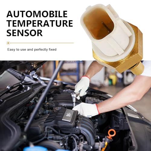 Engine Coolant Temperature Sensor Compatible with Honda Accord Civic CR-V Element Pilot Coolant Temp Sensor Replace OE# 37870-PLC-004, 37870-PNA-003, 37870-PNA-002
