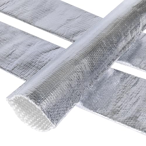 Automotive Heat Shield Sleeve 3/4inch-3.6ft High Temp Sheathing Roll - size: 3/4"-3.6ft