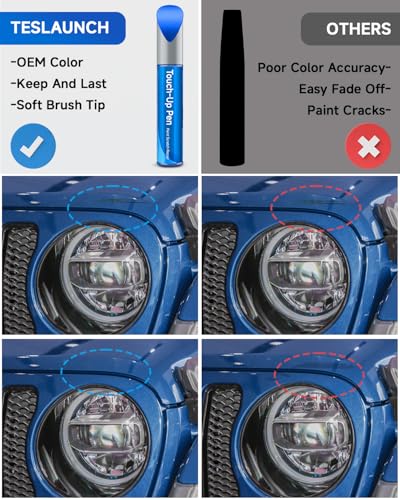 Touch Up Paint Compatible with Jeep Exact Match Touch Up Paint Car Scratch Repair (Hydro Blue/Laser Blue Pearl(PBJ/MBJ) Compatible with Cherokee/Compass/Liberty) - color: Hydro Blue/Laser Blue Pearl(PBJ/MBJ) Compatible with Cherokee/Compass/Liberty