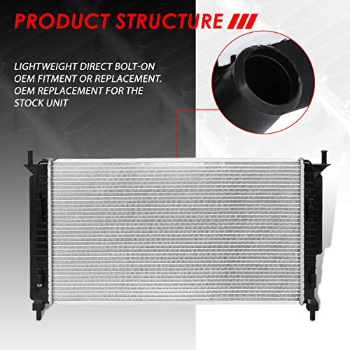 Auto Dynasty 13100 Radiator for 2010-2014 Mazda 3 2.0L/2.3L/2.5L AT/MT - color: 10-14 Mazda 3 2.0L/2.3L/2.5L AT/MT