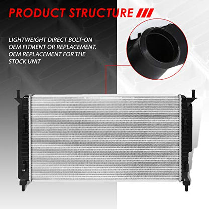 Auto Dynasty 13100 Radiator for 2010-2014 Mazda 3 2.0L/2.3L/2.5L AT/MT - color: 10-14 Mazda 3 2.0L/2.3L/2.5L AT/MT