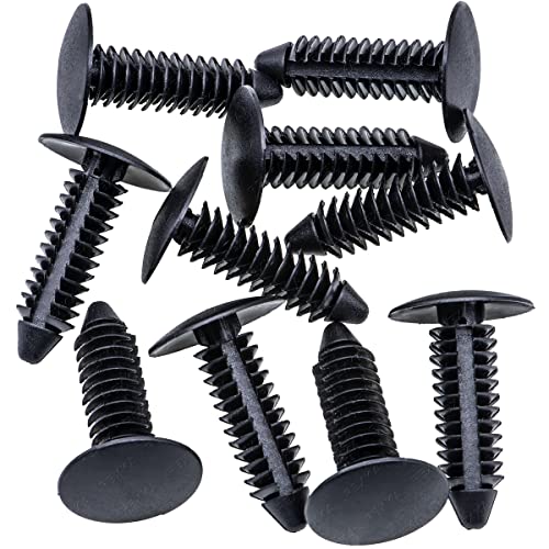 Rexka 10pcs 5/16 Hole Fender Liner Splash Shield Trunk Lid Bumper Cover Trim Retainer Clip Fastener for GM 10121502 Buick Cadillac Chevrolet GMC Hummer Oldsmobile Pontiac Saturn - color: 10pcs