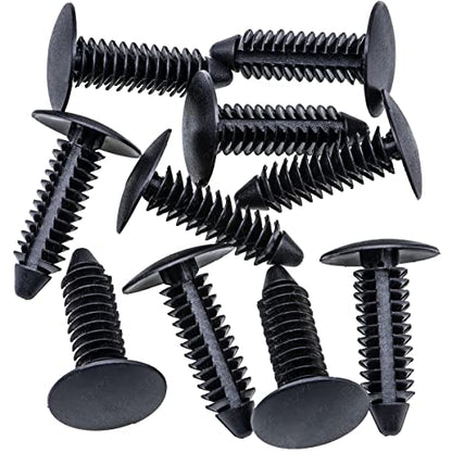 Rexka 10pcs 5/16 Hole Fender Liner Splash Shield Trunk Lid Bumper Cover Trim Retainer Clip Fastener for GM 10121502 Buick Cadillac Chevrolet GMC Hummer Oldsmobile Pontiac Saturn - color: 10pcs