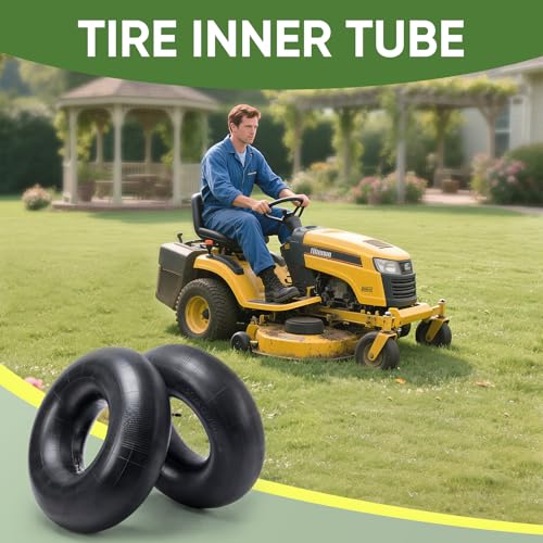 TICONN 2.50/2.80-4 Tire Inner Tube, 2 Pack Inner Tire Tube for Wheelbarrow Tires, Replacement Tube with TR-87 Bent Valve Stem for Hand Trucks, Utility Cart, Lawn Mowers, Wheelbarrows, Dollys - size: 2.50/2.80-4（TR-87）
