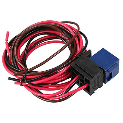 X AUTOHAUX 12V Electric Radiator Fan Thermostat Controller Kit