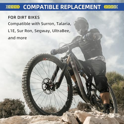 GICOOL 2.75/3.00-19" (70/100-19) Dirt Bike Inner Tubes, TR4 Valve Stem - size: 2.75/3.00-19