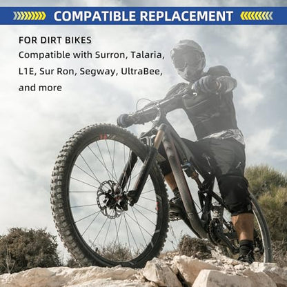 GICOOL 2.75/3.00-19" (70/100-19) Dirt Bike Inner Tubes, TR4 Valve Stem - size: 2.75/3.00-19