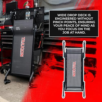 Traxion New Progear MeshFlex Creeper 400lb Capacity