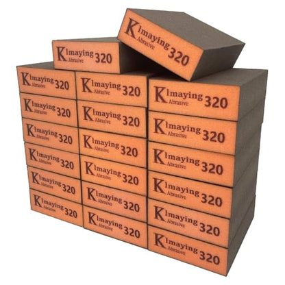 Sanding Sponge, 320 Grit Assortment Sanding Block, 20 Pack - size: 320grit-20PCS