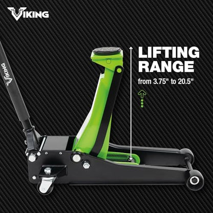 AFF Viking 3.5 Ton Car Jack - Low Profile Manual Hydraulic - Heavy Duty - style: Low Profile