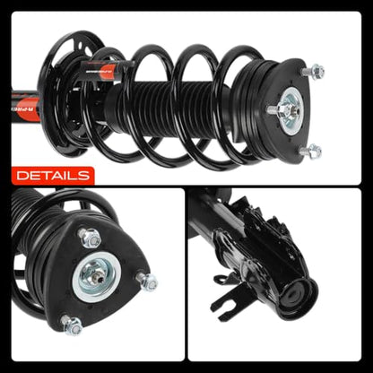 A-Premium Front Complete Strut Assemblies with Coil Springs, Set of 2
