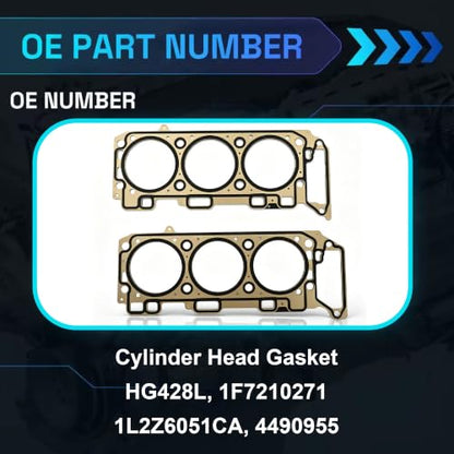 4.0 Full Head Gasket Set Fit for Ford Mazda 2000-2003 V6 SOHC ‎HS9293PT-2 - size: 4.0 Full Head Gasket Set