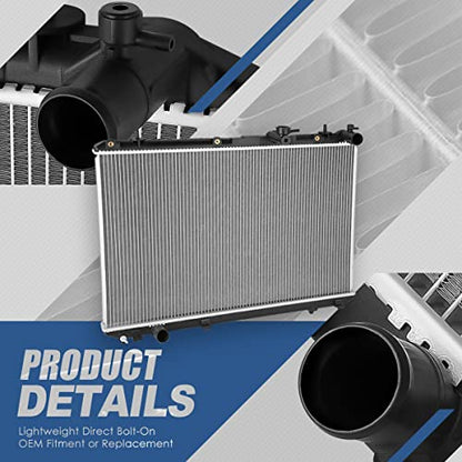 Auto Dynasty 13066 Radiator for 2008-2010 Toyota Highlander Hybrid - color: 08-10 Highlander Hybrid