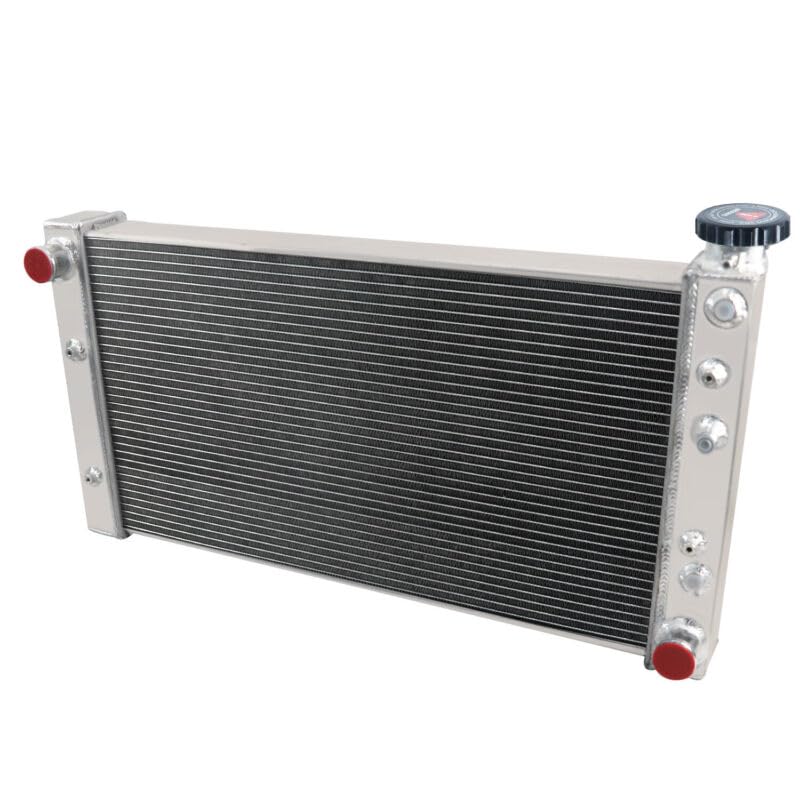 3 Row Aluminum Radiator for 1982-1994 Chevy S10 GMC S15 Jimmy SBC 350 Swap V8, Full Performance Aluminium Radiators, Automotive Replacement Radiator