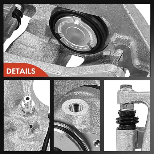 A-Premium Rear Left and Right Side Disc Brake Calipers with Bracket