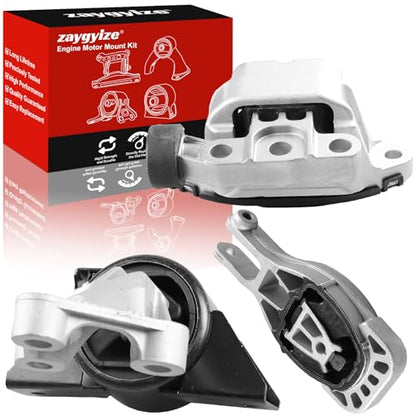 3Pcs Engine Motor & Transmission Mount Fit for Chevy Sonic 1.8L 2013-2016 - size: 2013-2016 for Chevy Sonic 1.8L