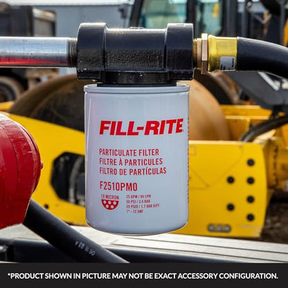 Fill-Rite F2510PM0 1" - 12 UNF 25 GPM (94 LPM) 10 Micron Particulate Spin-On Multi Fuel Filter - style: 25 GPM Particulate Pony
