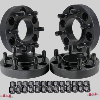 6x130Wheel Spacer Hub Centric, 30mm, 84.1mmHub Bore, 14x1.5 Studs, 6061-T6Aluminum Alloy,for Mercedes Sprinter and VW Crafter 4 Pack
