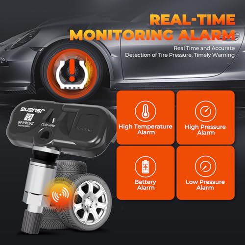 TPMS Sensors,315Mhz set of 4 Tire Pressure Monitor System for Lexus Toyota - size: 9L3Z1A189A