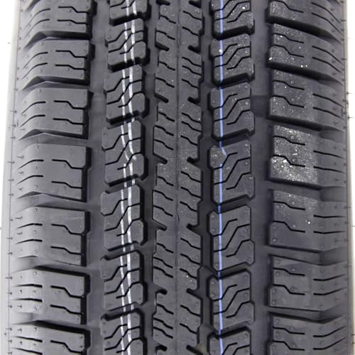 Taskmaster Provider ST Premium Trailer Radial Tire-ST205/75R15 205/75/15 205/75-15 101/97M Load Range C LRC 6-Ply BSW Black Side Wall