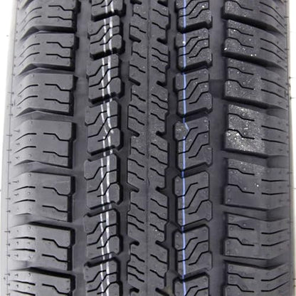 Taskmaster Provider ST Premium Trailer Radial Tire-ST205/75R15 205/75/15 205/75-15 101/97M Load Range C LRC 6-Ply BSW Black Side Wall