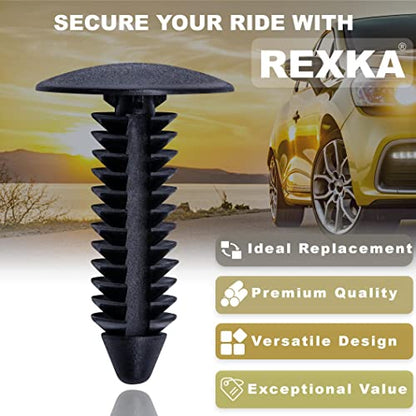 Rexka 30pcs 5/16 Hole Fender Liner Splash Shield Trunk Lid Bumper Cover Trim Retainer Clip Fastener for GM 10121502 Buick Cadillac Chevrolet GMC Hummer Oldsmobile Pontiac Saturn - color: 30pcs