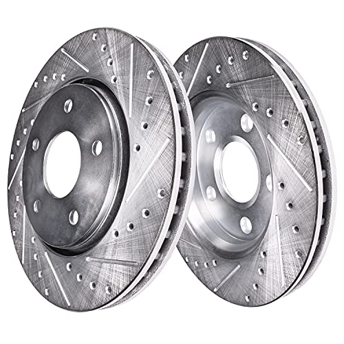 Detroit Axle - Rear Brake Kit for 2016-2018 Mercedes-Benz C350e - size: 6PR42445/kit