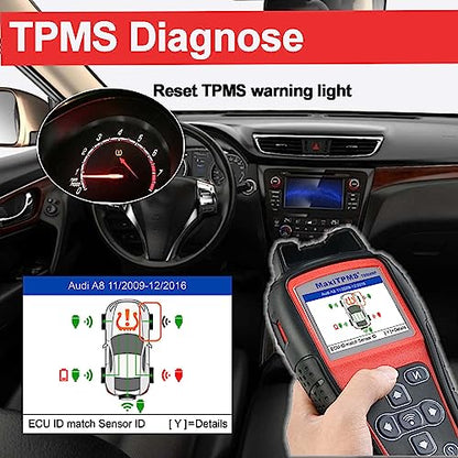 Autel MaxiTPMS TS508WF TPMS Programming Tool, WiFi Relearn & Reset