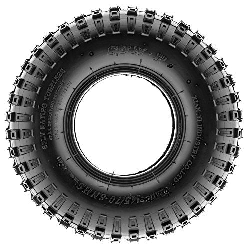 SunF 145/70-6 Tubeless 6 Ply - A011 [Set of 2] - size: 145/70-6
