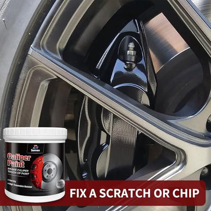 Black Caliper Paint High Temperature Brake Caliper Paint 12 fl. Oz. Touch Up Paints Red Gloss High Temperature Heat Resistant - color: Black