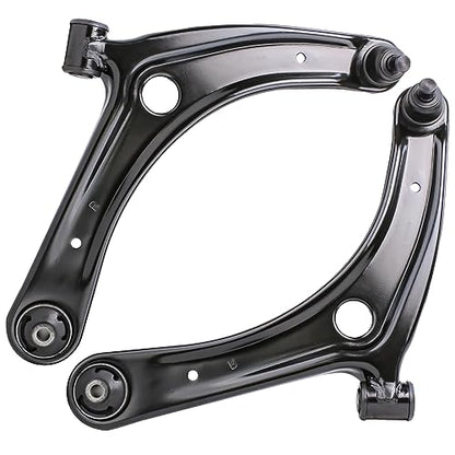 Detroit Axle - Front Steering Knuckles and Wheel Hub Bearings Lower Control - size: 4CU47797/4PC
