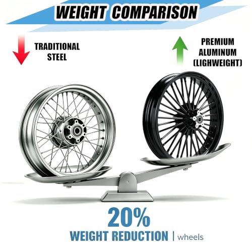 21inch Fat Spoke Front Wheel For Harley Touring Street Glide 09-25