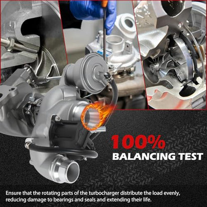 12687057 Turbo Turbocharger Assembly Fit for 2016 17 18 19 20-2023 Chevy Malibu L LS LT 1.5L Turbocharger Replace 12669064 12690543 95527952