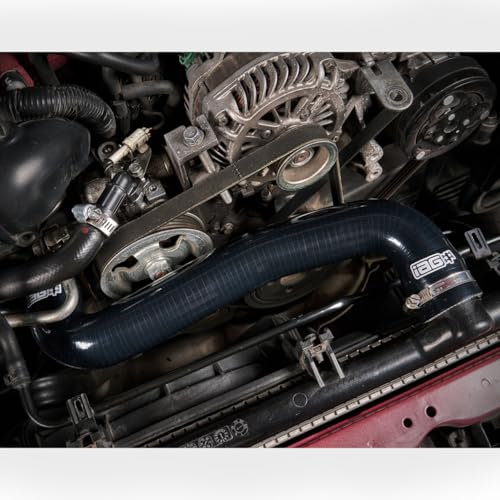IAG Silicone Radiator Hose Kit for Subaru WRX 2008-14, STI 08-21, Red - color: Red