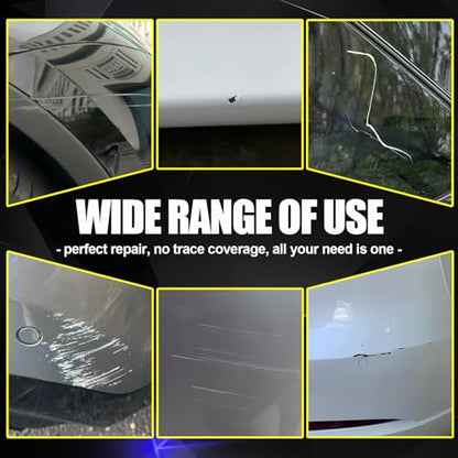 KIKIMO for Tesla Touch Up Paint(Pearl White Multi-Coat(PPSW)) - color: Pearl White Multi-Coat(PPSW)