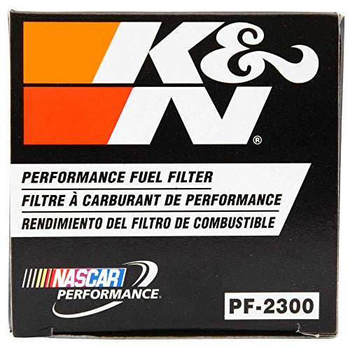 K&N Gasoline Fuel Filter: High Performance Fuel Filter, Premium Engine Protection, Compatible with 1982-2013 Ford, Lincoln, Mercury, Mazda Fuel Injected Gasoline Engines, PF-2300